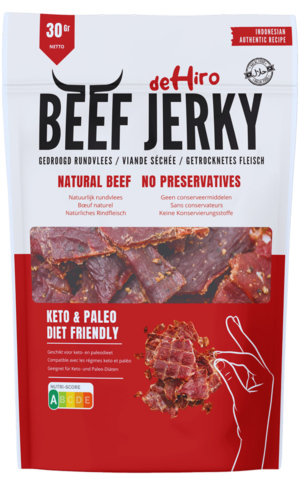 Dehiro beef jerky halal snack belgium no preservatives